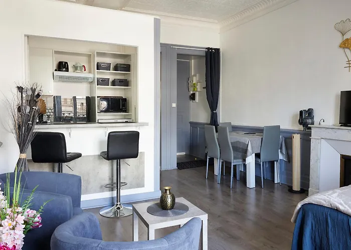 公寓 Renove En Centre-ville, Balcon, Animaux Acceptes, Wifi - Fr-1-555-118 艾克斯莱班